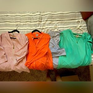 Anne Klein blouse set (Quantity 4, Size Large)